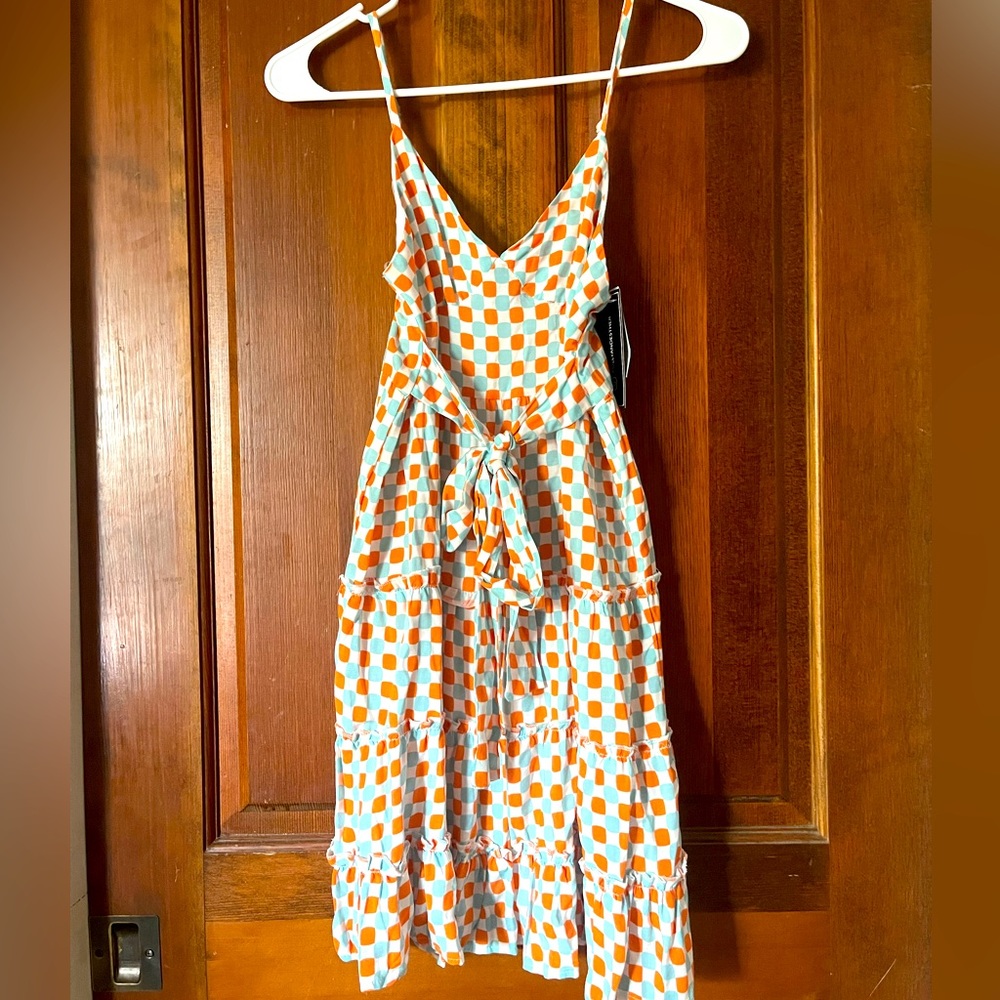 NWT Checkered dress